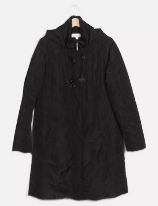 Trench Mi-saison Long Anne Weyburn Marron Taille 38/40 - Col Fourrure Amovible - Occasion TB