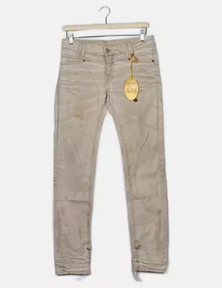 Pantalon Nolita Taille 29 Corail - Neuf Sans étiquettes, Coupe Slim, Coton élasthanne