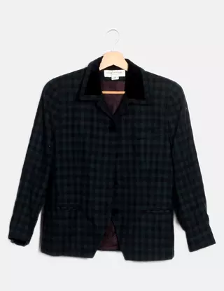Veste Velours Noir Jones New York Sport Petite – Taille PS – Occasion Très Bon état