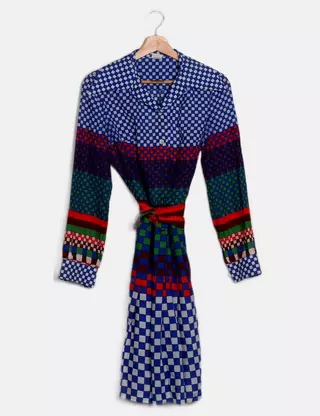 Robe Gaston Jaunet – Taille 42 – Noir – 100% Polyester – Occasion Très Bon état – Élégante Et Sobre