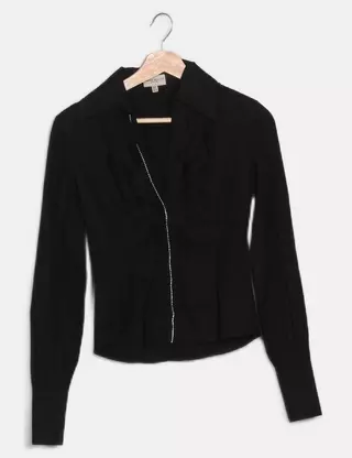 Chemise Karen Millen Boutonnée - Taille 8, Or, Occasion Très Bon état