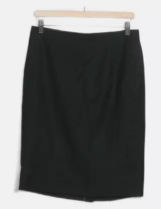 Jupe Ann Taylor Occasion En Très Bon état - Taille 00P, Longueur Genoux, Couleur Blanche