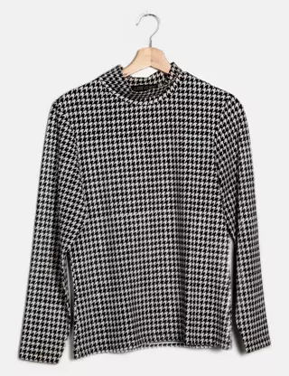 Cardigan Femme Agathe Velmont - Blanc Rayures Bleu Foncé - Taille 1 - État Impeccable