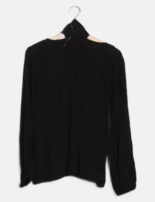 Chemisier Otto D'ame Taille 16 UK - Viscose Et Spandex, Broderies Pailletées, Col Rond - Occasion Très Bon état