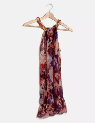 sachin and babi light blue dress Fireproof Halter Maxi Dress Champagne