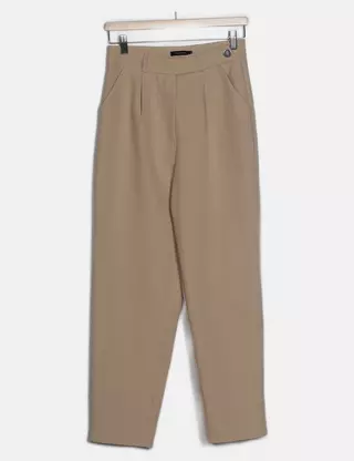 Trendyol Donna Sigaretta Pantaloni, Viola, 66