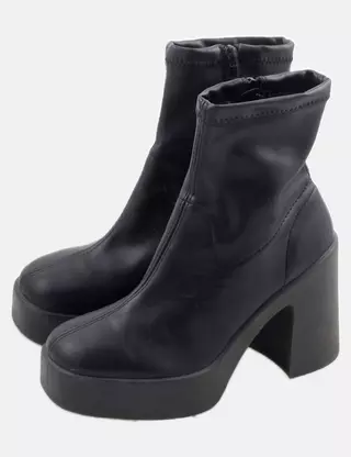 Chaussures Noires TEXTO Pointure 37 - Neuves Avec Emballage - Style Ville