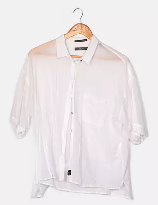 Replay Camicia - medium blue/blu denim