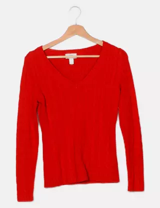 Pull Femme Ann Taylor Tricot Câble Couleur Menthe Clair - Taille XL, Occasion Très Bon état