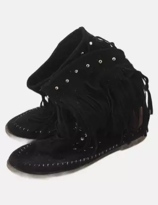 Primark Calzado Mujer Botas Para Mujer Report Negras De Media