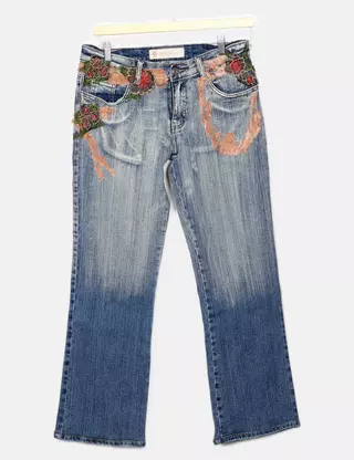 Jeans JOCAVI Rose Taille 42 - Jambe Légèrement étroite, Neuf Avec étiquettes