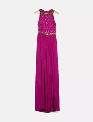 fitted lace wedding dress Grace Maxi Dress to hire