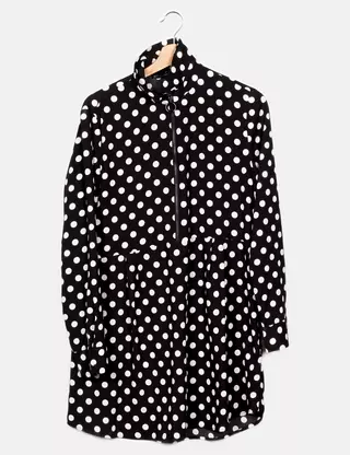 Vestido Largo Vestido Halter Lunares Sfera VESTIDO SFERA