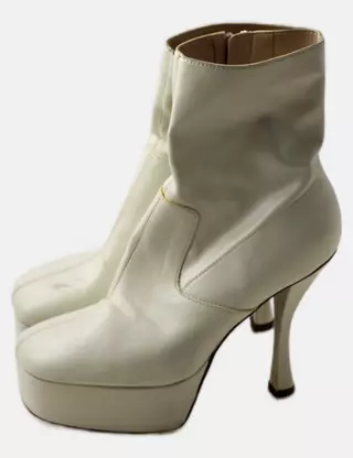 Escarpins Cloutés Topshop Femme - Taille UK 4 (pointure 37), Couleur Menthe, Talons Bas - Occasion, état Correct