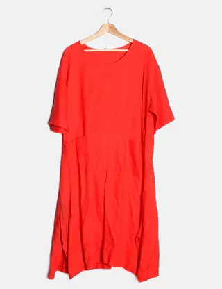 chinese dress ladies EVA TRALALA Womens Loose Linen Sundress PIMPRENELLE