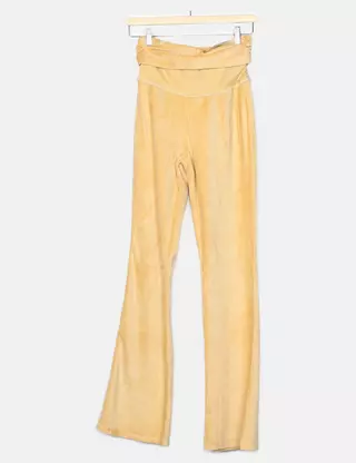 Pantalon De Jogging Doré Métallisé Jennyfer - Taille 38, Léger, Neuf Avec étiquette