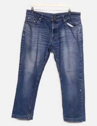 Pantalon Jeans Noir In Extenso - Taille 40 (M), Occasion Très Bon État