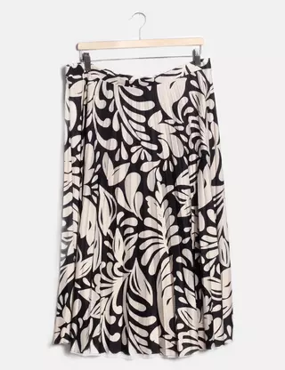 Jupe F&F Femme - Coton Bleu - A-Line - Taille 6 - Ourlet Détressé - Très Bon état