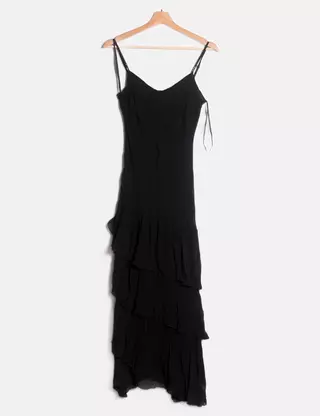 Robe Femme Per Una Taille 14 - Occasion Très Bon état, Couleur Marron