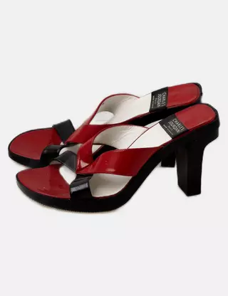 Chaussures Soirée Charles Jourdan Pointure 37 Noir - Occasion Très Bon état, Talon Très Haut