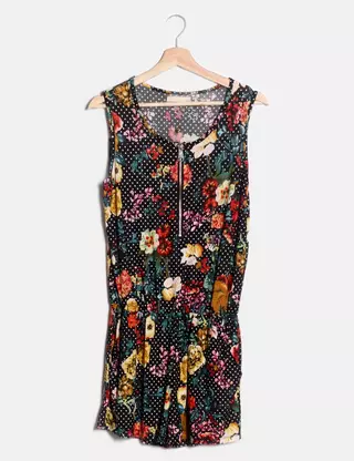 Robe Tunique à Franges Jaune Elisaimmagine - Taille S, Bon état, Longueur 89 Cm