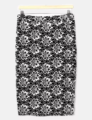 Jupe Courte Jane Norman Taille 10 - Multicolore à Fleurs, Style évasé - Parfait état