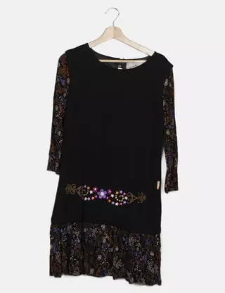 Acquista MM Vestito smanicato con cintura - Nero Max Mara su