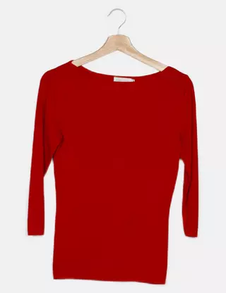 Pull femme Debbie Morgan XL ivoire tricot paillettes pull