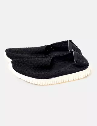 JOMIX Hausschuhe Damen Mit Absatz - Italienische Pantoletten Mit Blumenmuster