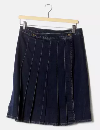Jupe Marron Liz Claiborne Taille 1 (Juniors) - Style A-Line - Occasion Très Bon état