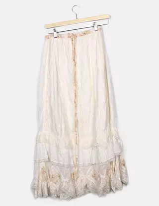 Jupe Mini Simili Cuir Mauve Délavé FREE PEOPLE - Taille 10 - Avec Ceinture - Neuve Avec étiquettes