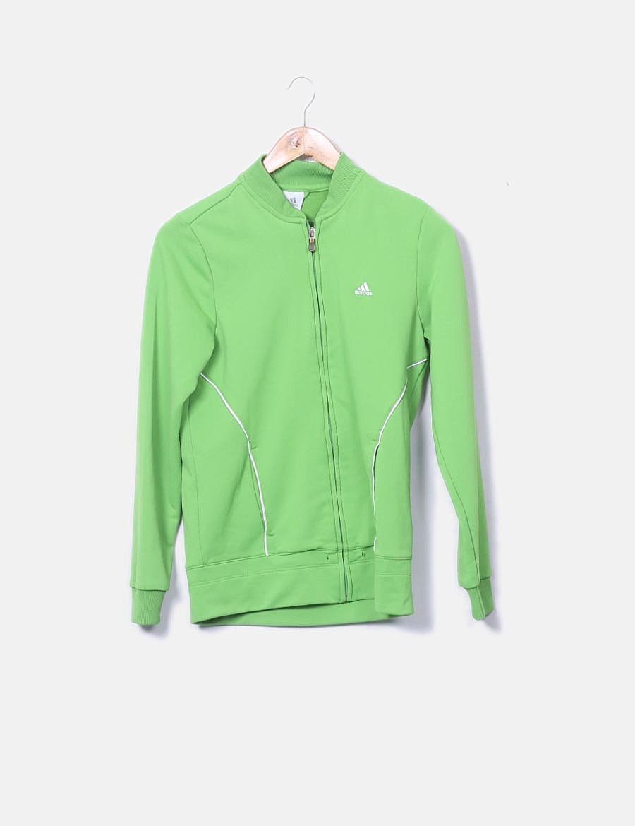 Adidas Sudadera deportiva verde (descuento 82 ) Micolet Adidas Sudadera deportiva verde (descuento 82 ) Micolet