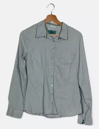 Street One Camicia In Velluto A Coste Donna - Maniche 3/4 Colore Unico - Taglie EU