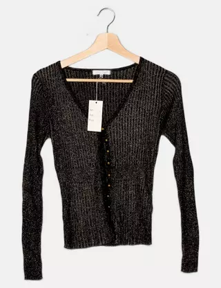 Robe Noire Droite - Taille M, Manches Courtes Froncées - GOOD LOOK Neuve Sans étiquettes, Idéale Travail