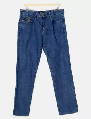 Pantalon Jean Velours NEW CARO - Couleur Crème Taille 50 Femme - Neuf Avec Étiquettes