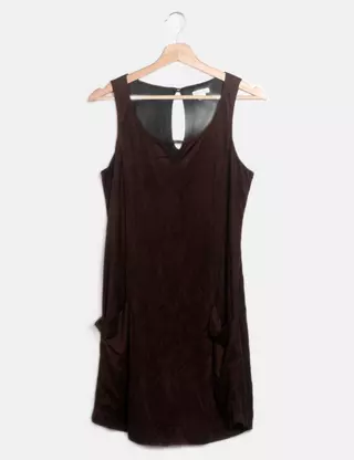 little black dress chanel 1926 Jacqueline De Yong Black Viscose Short Dress – SEYMAYKA main image 0