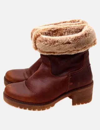 Boots Panama Jack Femme Tuscani B29 Nobuck Camel