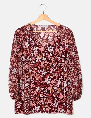 Blouse/chemisier Armand Thiery Affinités Taille 46 Blanc Polyester - Neuf Sans étiquettes