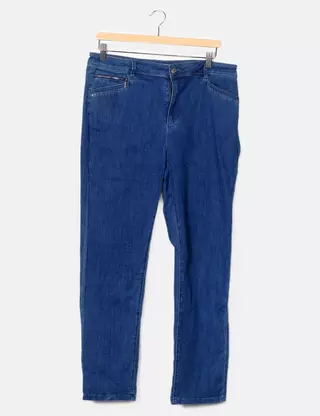 Jean Armand Thiery Bleu Foncé - Taille 50, état Excellent, Occasion Très Bon état, Coton Mélangé
