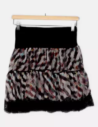 Jupe Femme CUSTO BARCELONA En Coton/laine - Marrone, Style Casual - Neuf Avec étiquettes