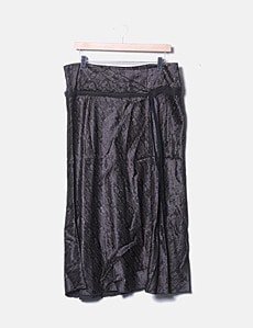 Jupe Noire Femme Sita Murt - Taille 40 - Mi-mollet - Laine Et Acrylique - Occasion En Très Bon état