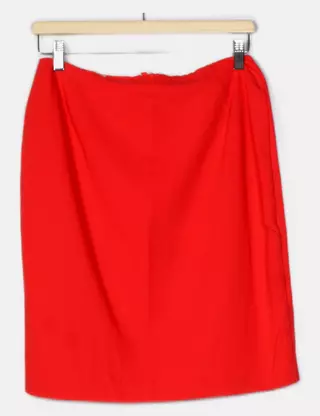 Mango - Pantalon droit en lin mélangé avec taille élastique - Beige