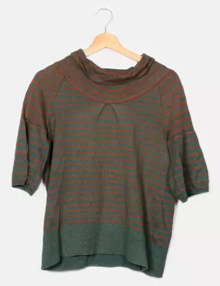 Maglione Donna Gabriela Naf Naf - Casual Chic, Senza Fodera, Girocollo, Maglia Morbida