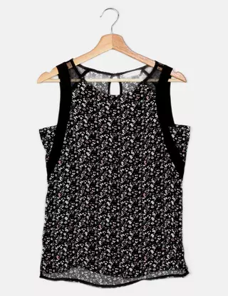 Camiseta Alex Negro | NAF NAF | Moda Mujer