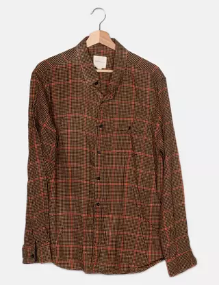 Chemise surdimensionnée boutonnée en velours côtelé