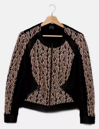 Robe Longue En Maille Tricot Large Café Au Lait Rayée À Manches Longues