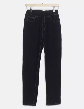Jean DOLCE & ROSA Confort élastique - Taille 42 - Coupe Bootcut Bleu - Occasion En Excellent état