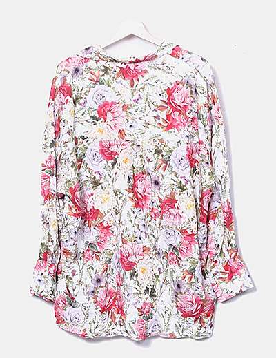 Zara Blusa fluida floreada (descuento 74 %) Micolet Zara Blusa amarilla plisada (descuento 74 %) Micolet