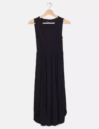 chinese dress ladies Amazon Essentialswomens Supersoft Terry Racerback Maxi Dress Previously Daily  Ritual