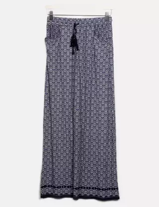 Tailleur mini jupe bleu à rayures | Sumissura